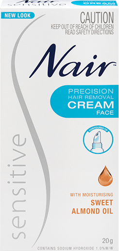 NAIR Precision Hair Removal Cream for Face 20g
