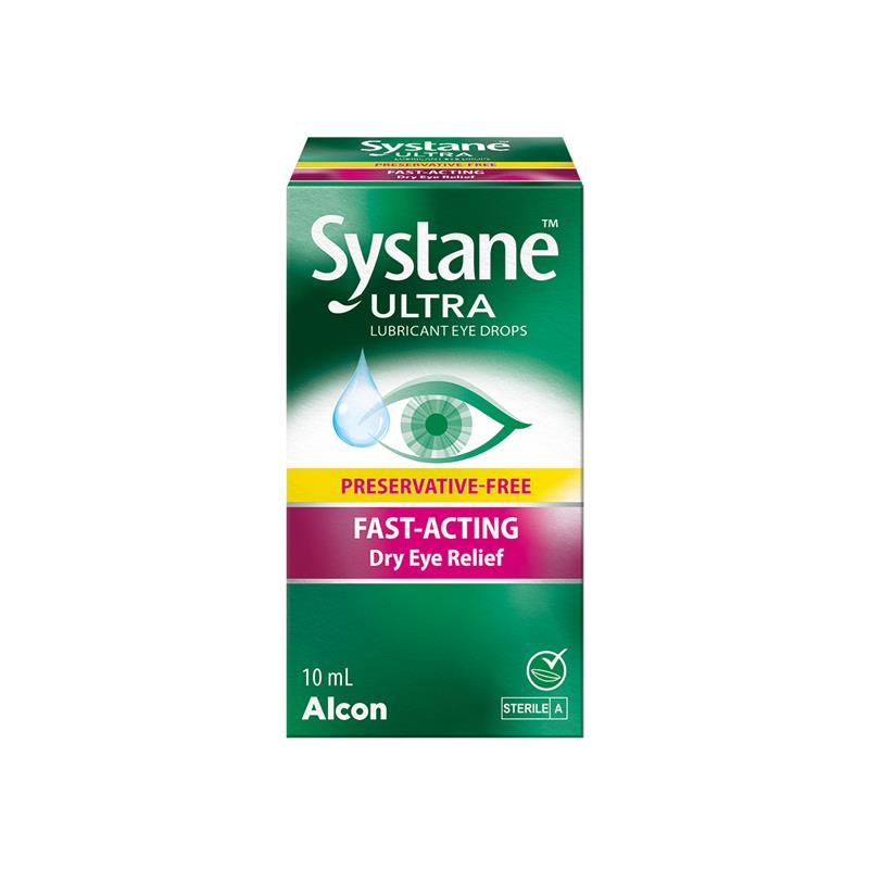 Systane Ultra Multi Dose Preservative-Free Lubricant Eye Drops 10ml