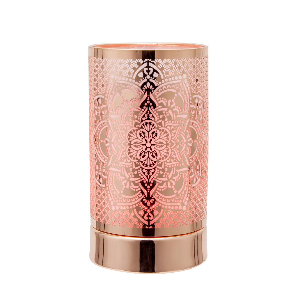 Scentchips Warmer LED 'Mandala Rose Gold' Lamp With