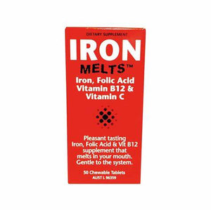 Iron Melts Tablets 50s