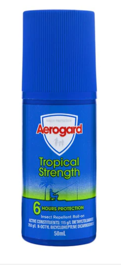 Aerogard Tropical Strength Insect Repellent Roll-On 50ml