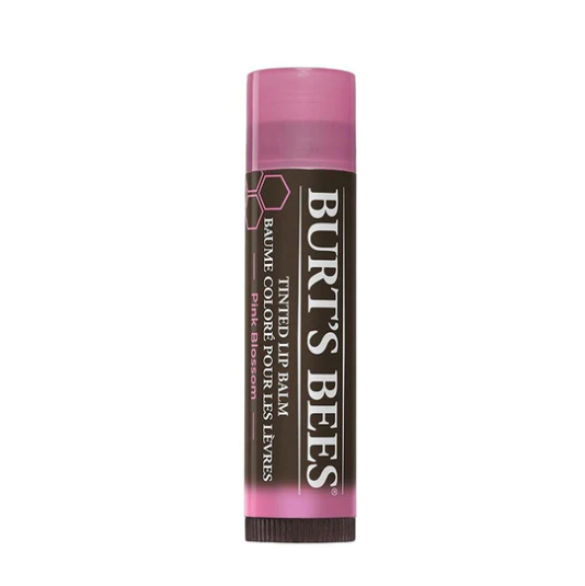 Burt's Bees Pink Blossom Tinted Lip Balm Tube 4.25gm