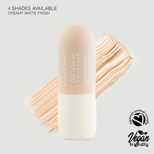 Coral Colours Silk Finish Concealer - Warm Ivory