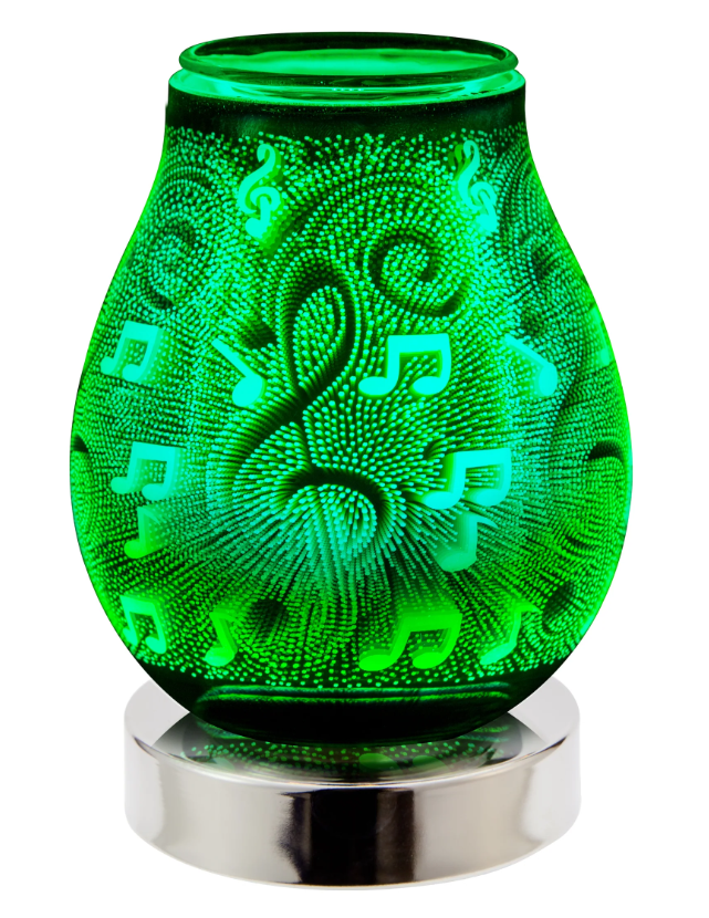 SCENTCHIPS Treble Clef 3d LEF Glass Warmer